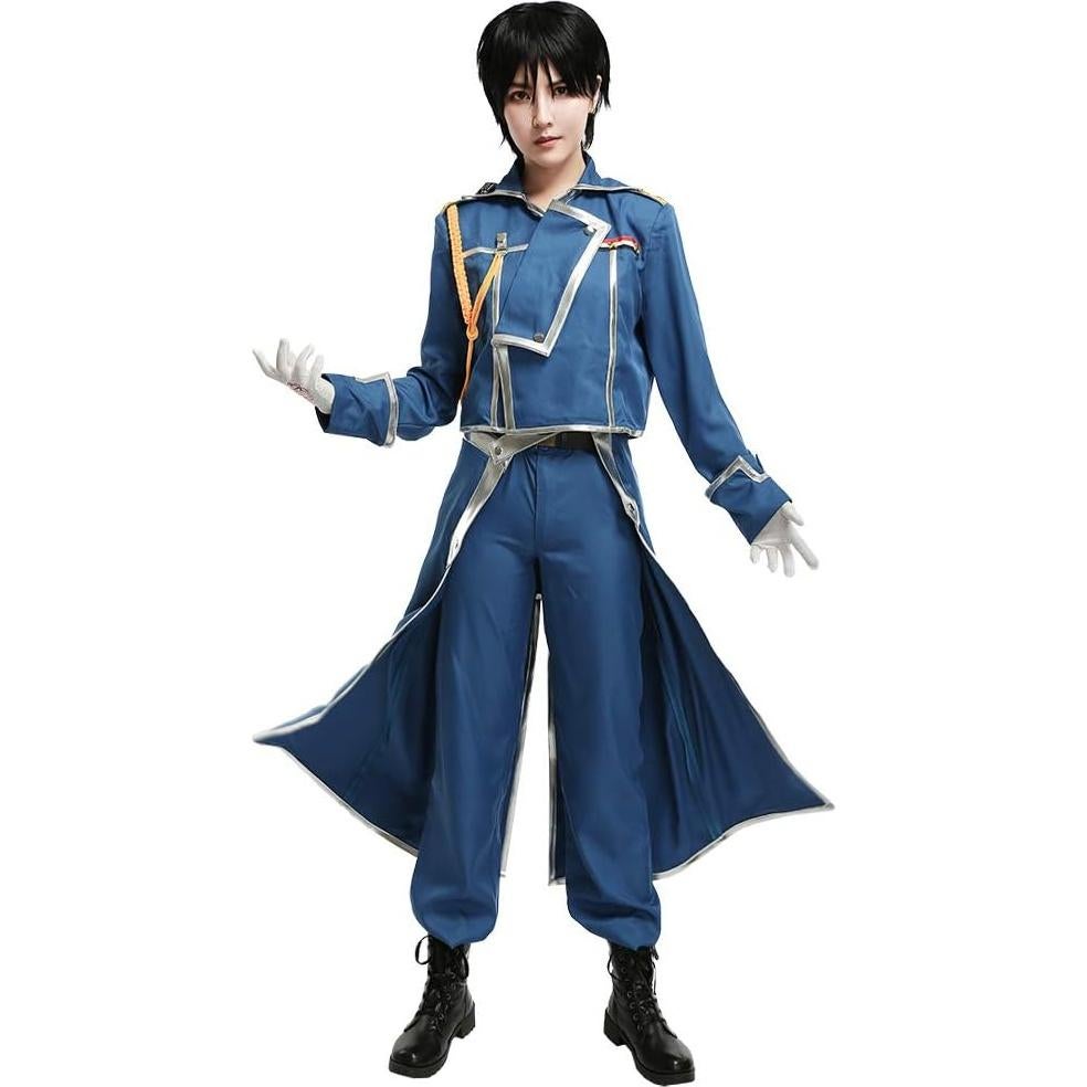 Disfraz de Cosplay Hombre Azul Miccostumes Mediano