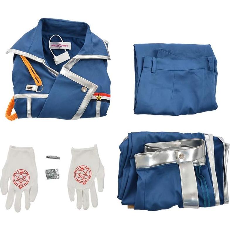 Disfraz de Cosplay Hombre Azul Miccostumes Mediano