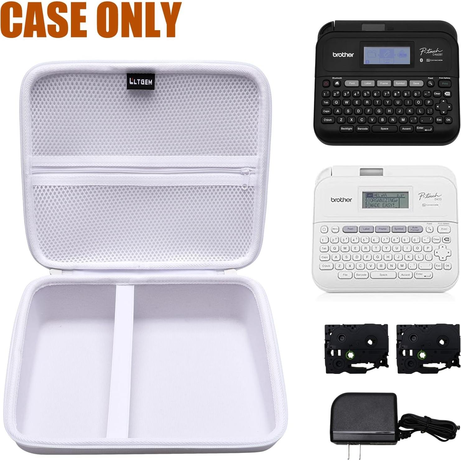 Funda LTGEM para Etiquetadora Brother P-Touch PT-D610BT Negra