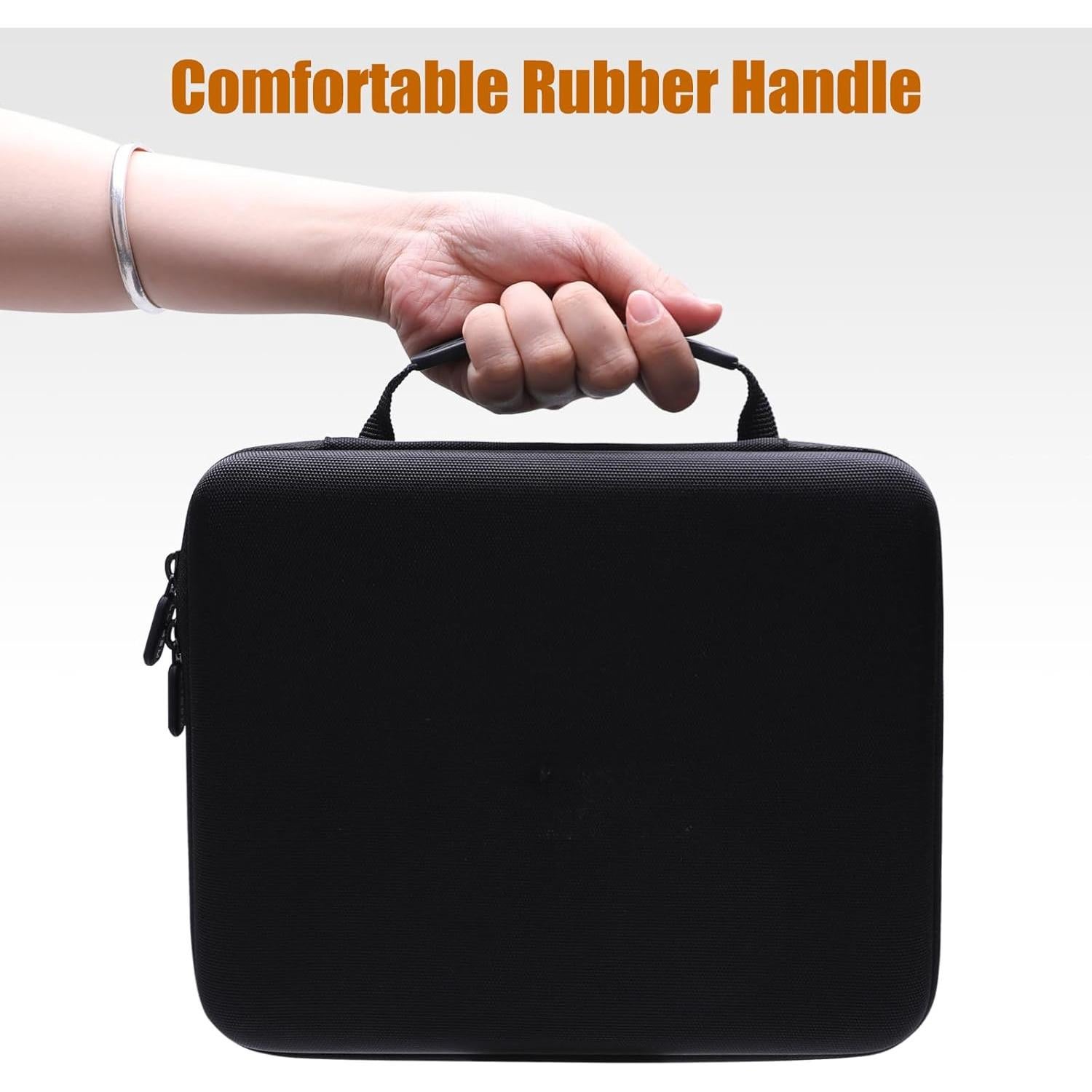 Funda LTGEM para Etiquetadora Brother P-Touch PT-D610BT Negra