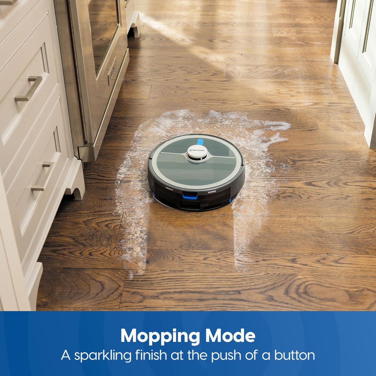 Aspiradora Robot Vacmaster V10i 3 en 1 con Mopa y Auto-Vaciado