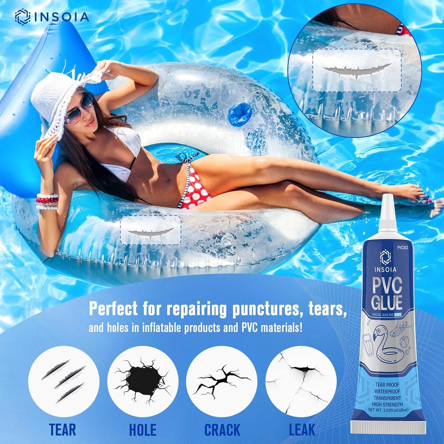 Kit de Reparación de Parche para Inflables INSOIA 60 ML