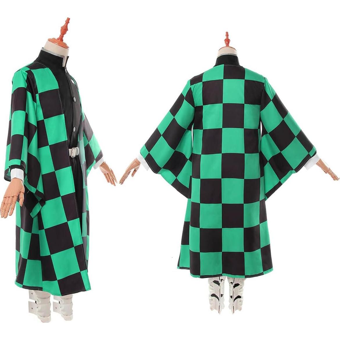 Disfraz Cosplay Shinobu Kocho Nuoqi Adulto Verde XX-Large