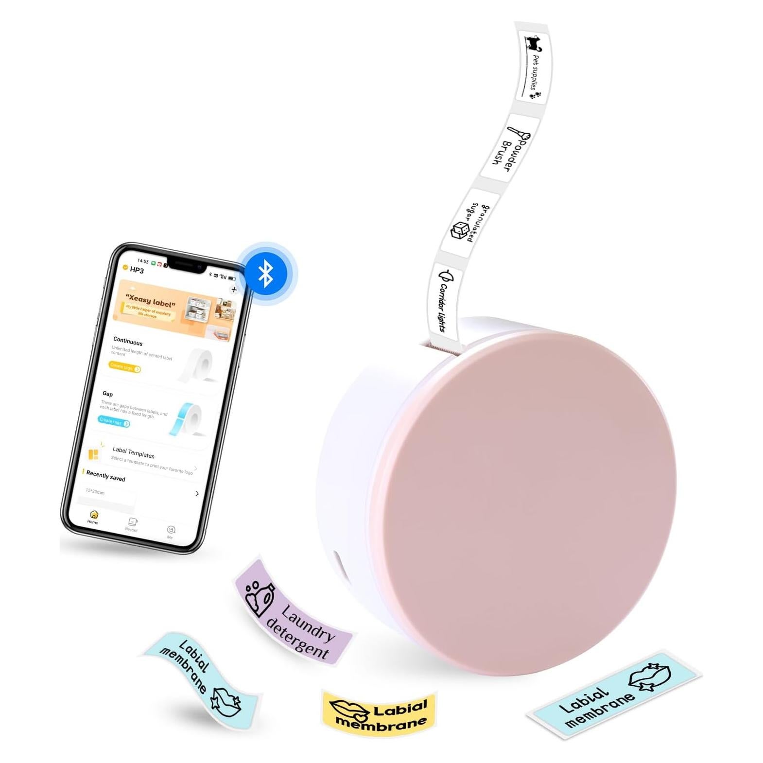 Impresora de Etiquetas Mini HP3 Bluetooth - Compacta y Ligera