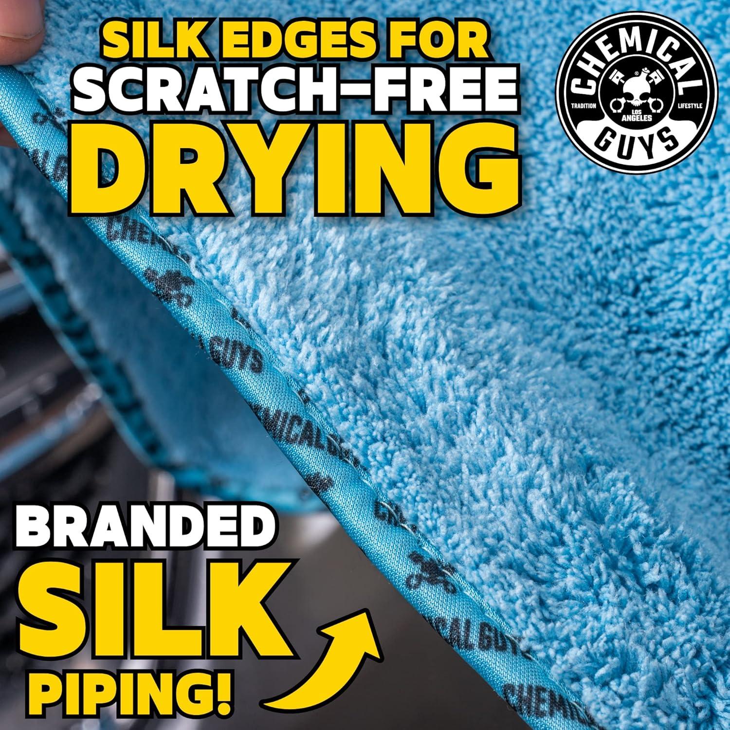 Toalla de Microfibra Chemical Guys Woolly Mammoth 91x63 cm Azul