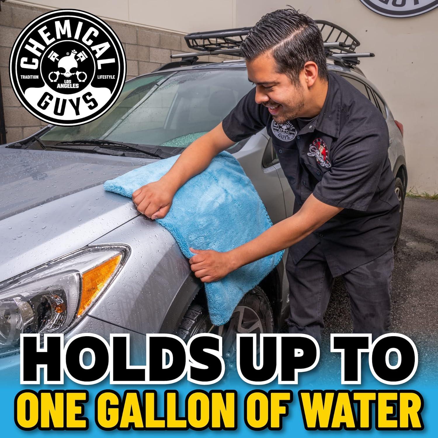 Toalla de Microfibra Chemical Guys Woolly Mammoth 91x63 cm Azul