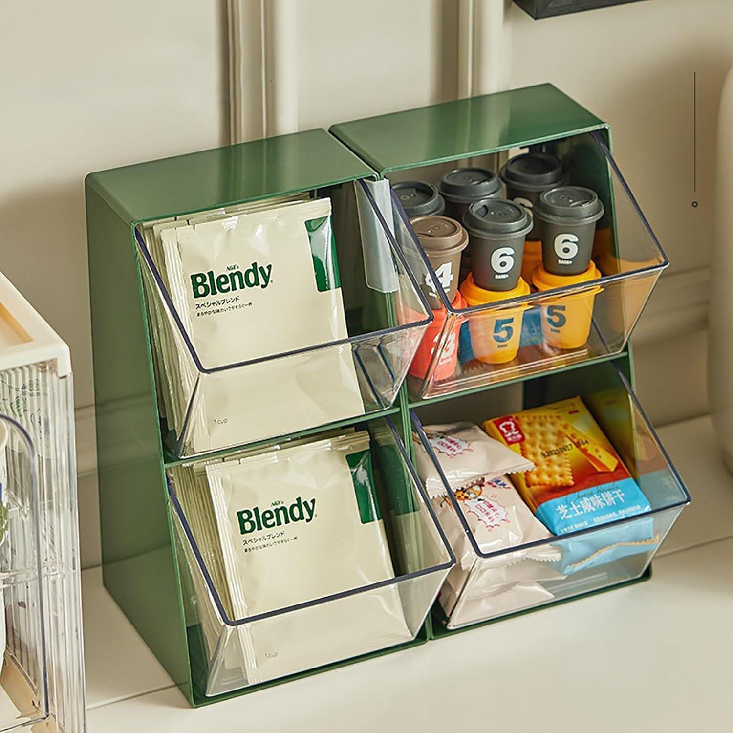 Soporte Organizador K Cup BILLION GOLD Verde 2 Cajones