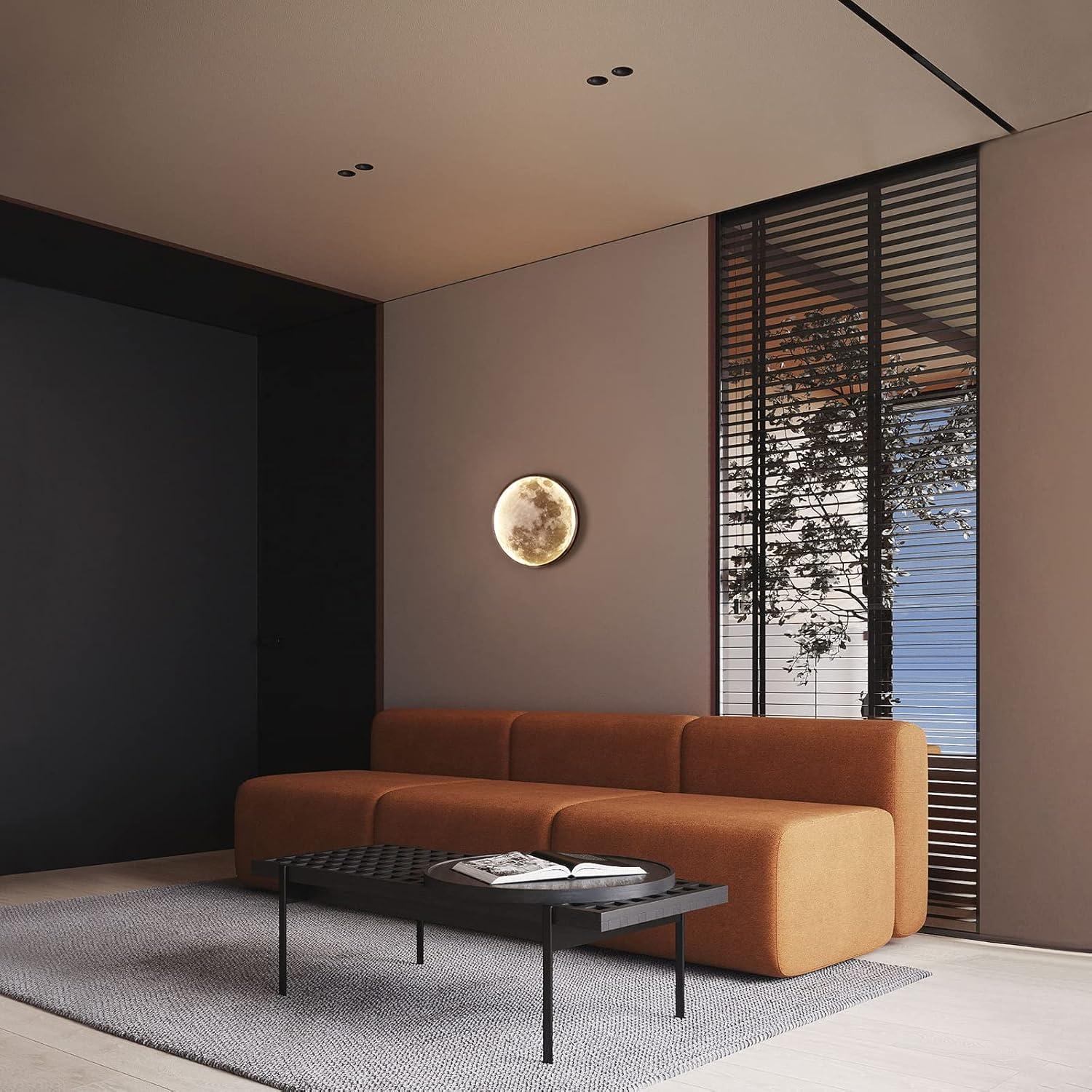 Aplique de Pared LED Regulable QIYIMEILUX 24.1cm Negro 15W