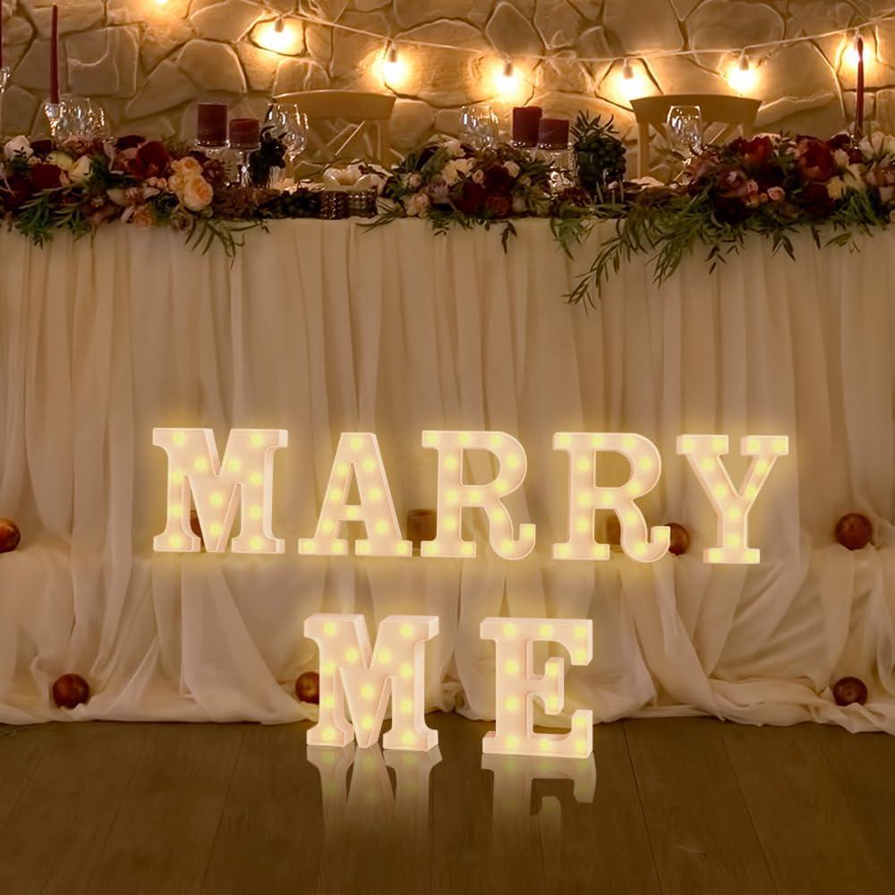 Letras Iluminadas Neón Hoosmoon - Decoración Moderna para Fiestas