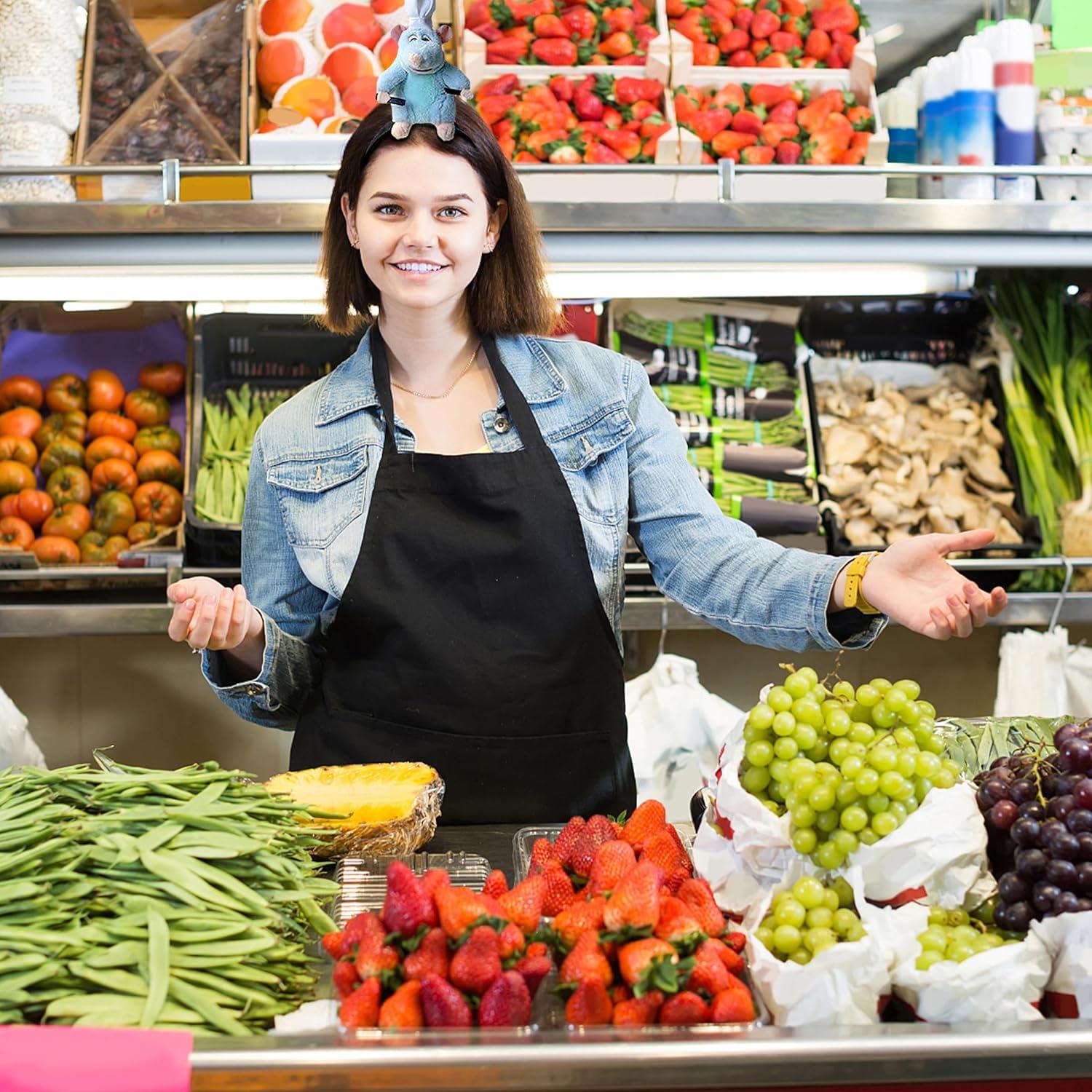 Diadema de Ratón Chef Peluche para Cosplay y Fiestas