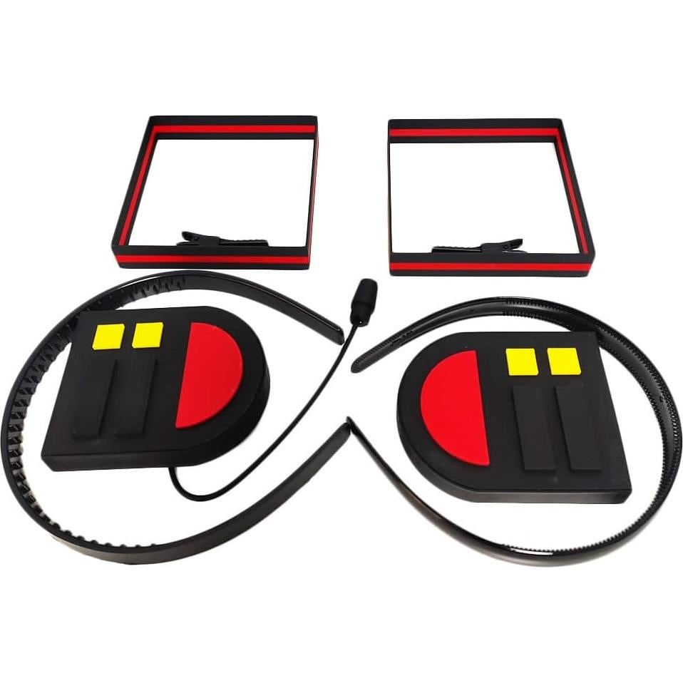 Diadema de Cosplay Miku con Auriculares y Pinzas 3D