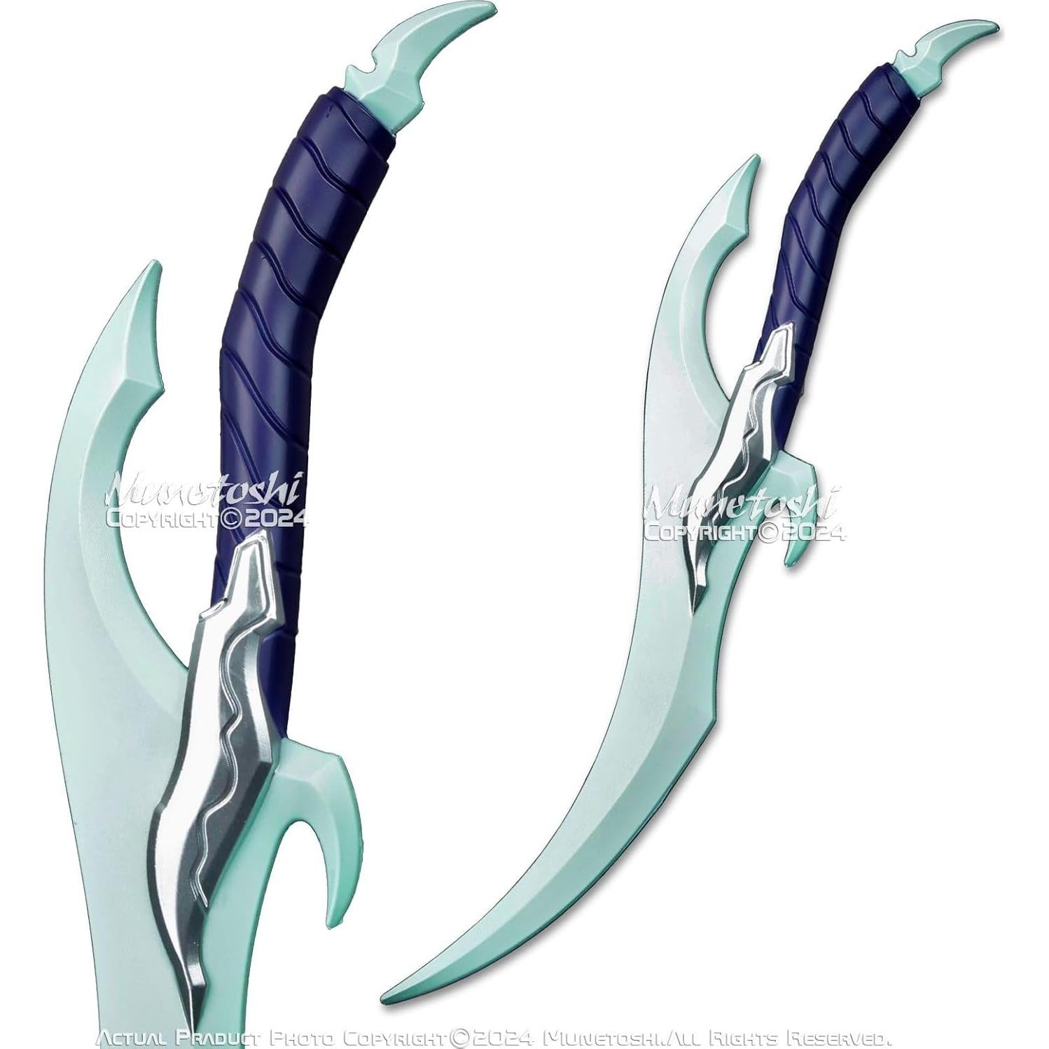 Espada de espuma Munetoshi Dagger Baruka 65 cm para cosplay