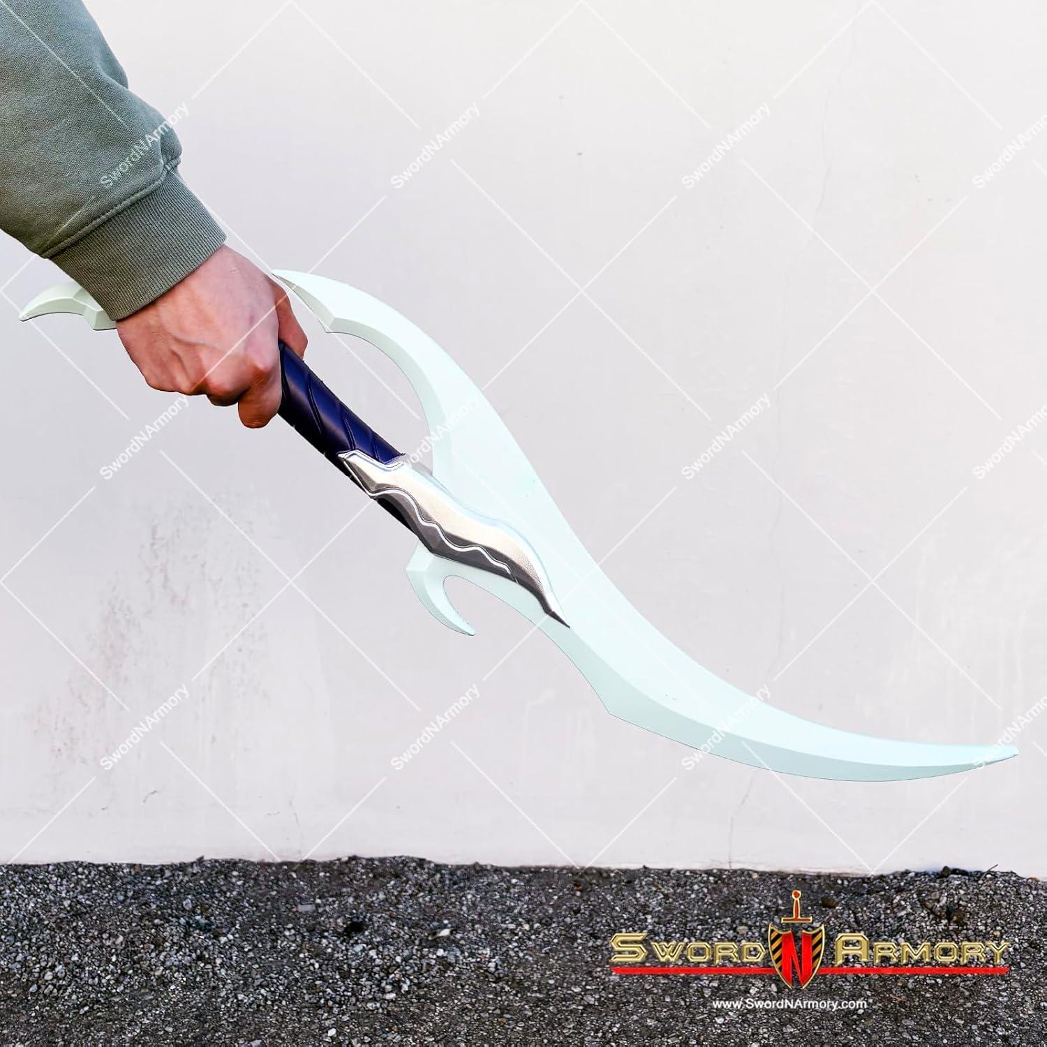 Espada de espuma Munetoshi Dagger Baruka 65 cm para cosplay