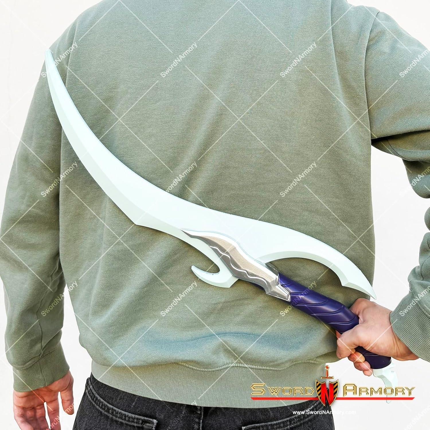 Espada de espuma Munetoshi Dagger Baruka 65 cm para cosplay