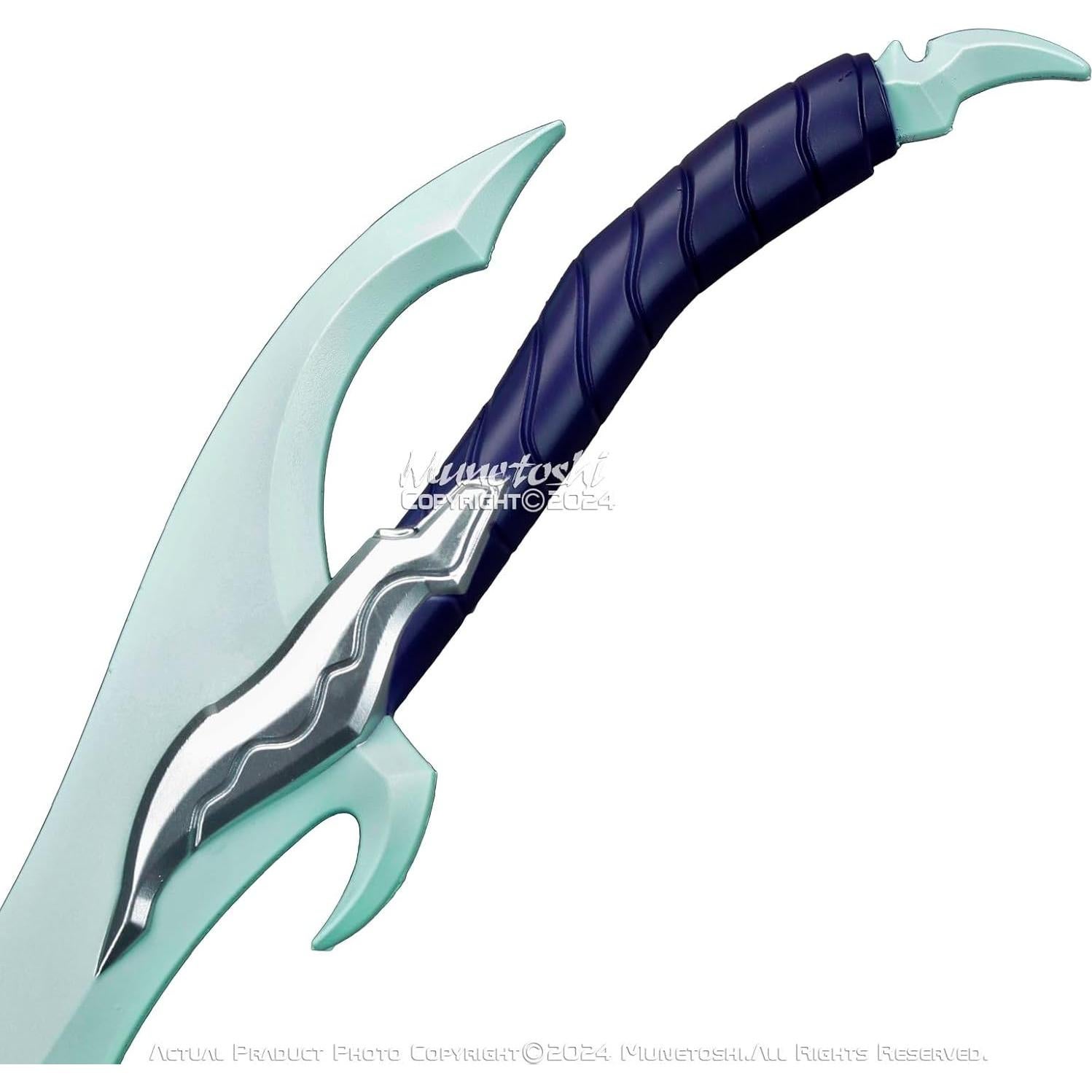 Espada de espuma Munetoshi Dagger Baruka 65 cm para cosplay
