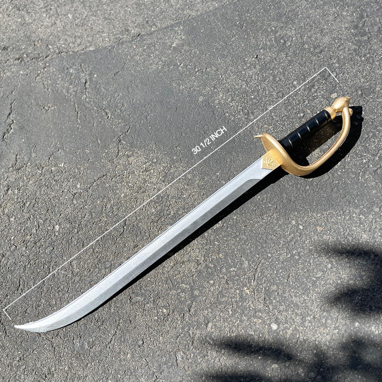 Espada Pirata Cutlass Otaku Gear 76,2 cm Espuma Oro