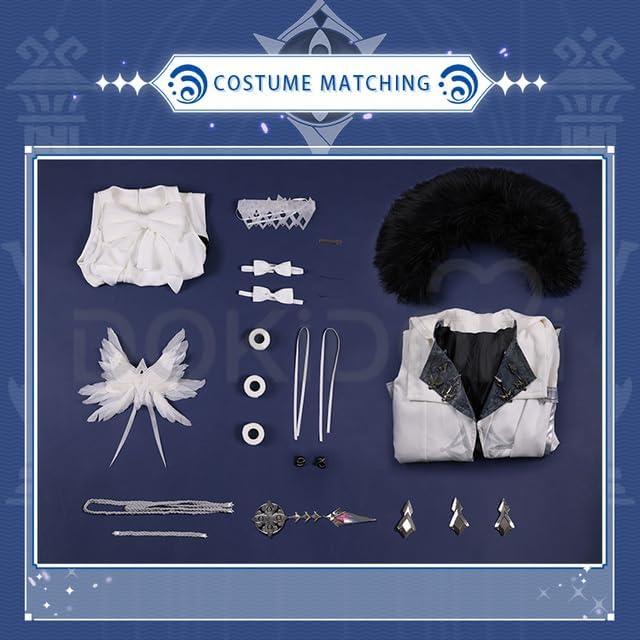 Disfraz de Cosplay KIRA KIRA Columbina Genshin Impact
