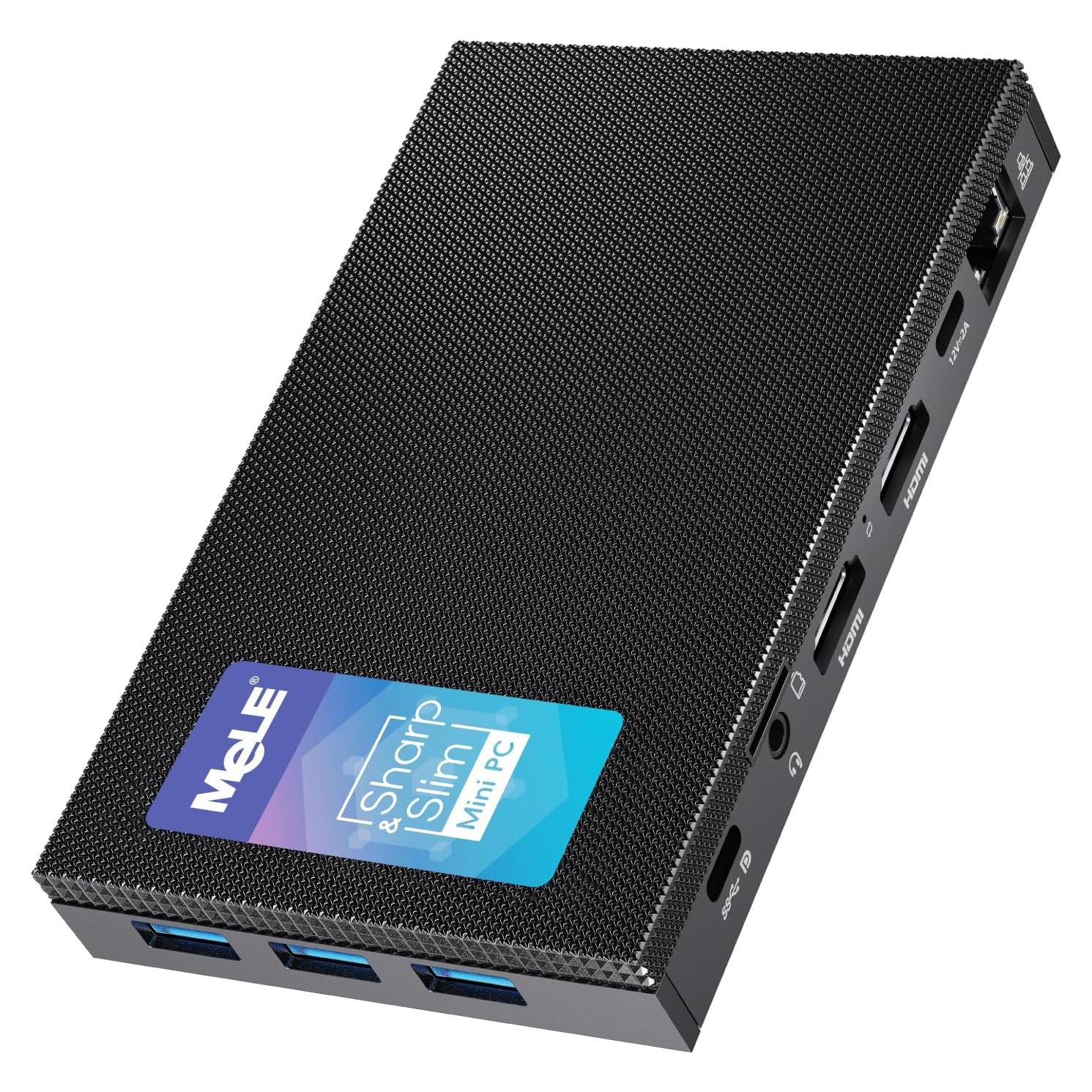 MeLE Mini PC Quieter3C 11ª Gen N5105 16GB 512GB 4K