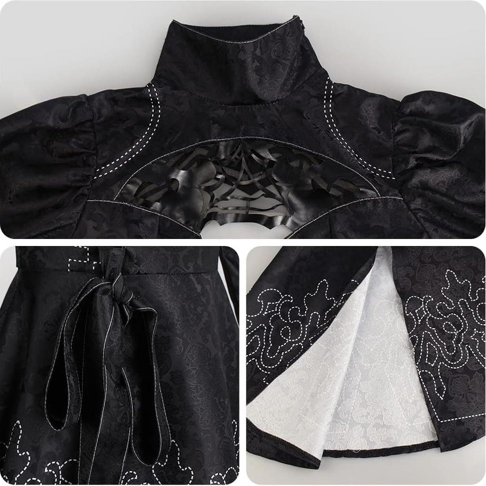 Disfraz de Cosplay NieR Automata Yorha 9S para Mujeres