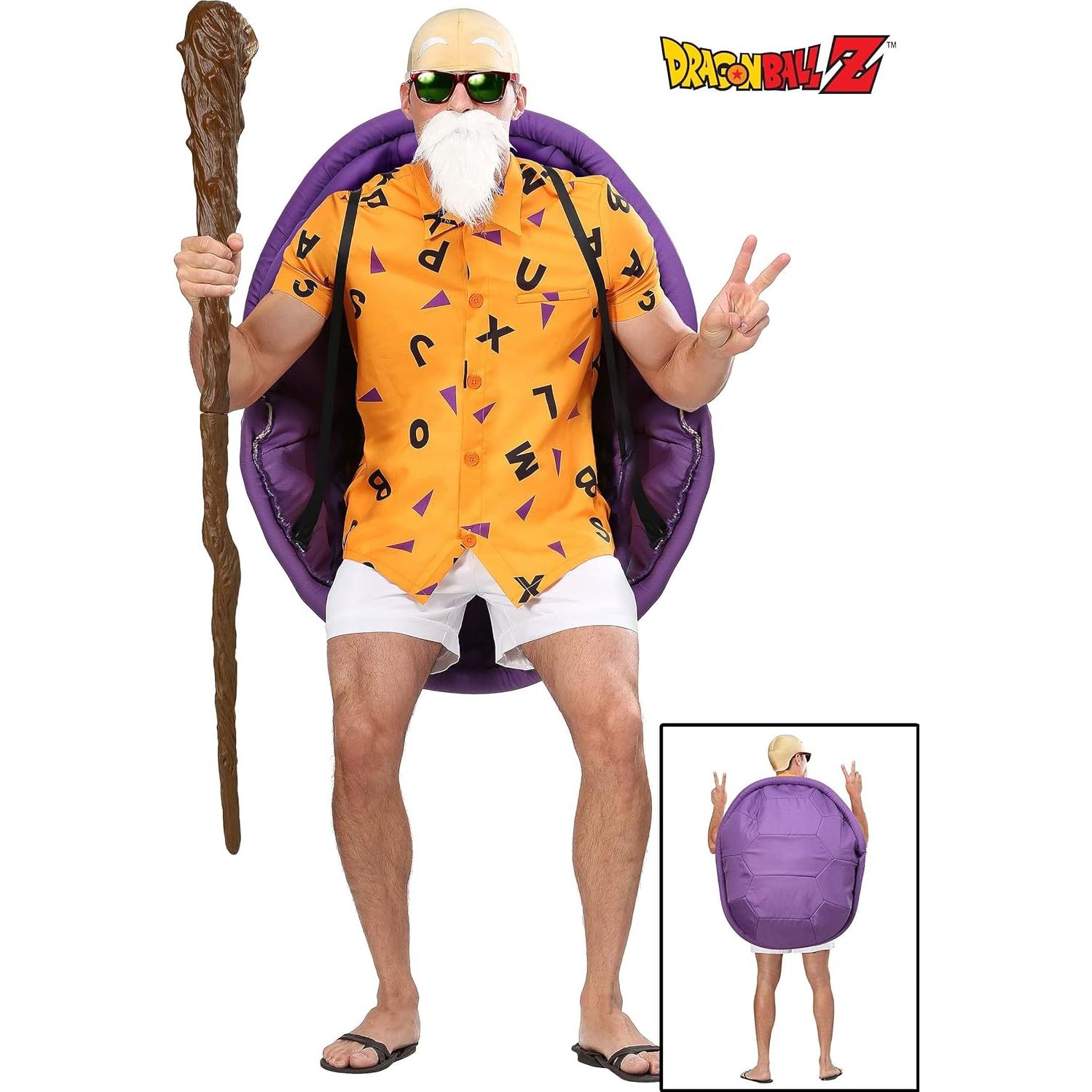 Disfraz de Maestro Roshi Dragon Ball Z Adulto X-Pequeño