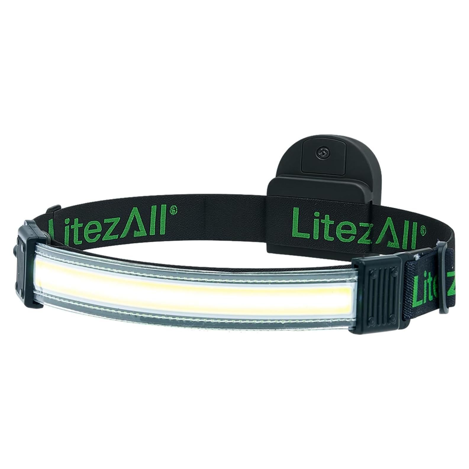 Linterna LED Táctica LitezAll Recargable con Banda Ajustable