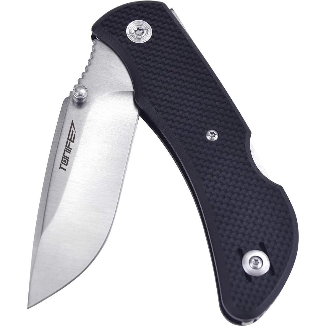 Cuchillo Plegable TONIFE CKT2103BK Acero AUS-8 75mm Negro
