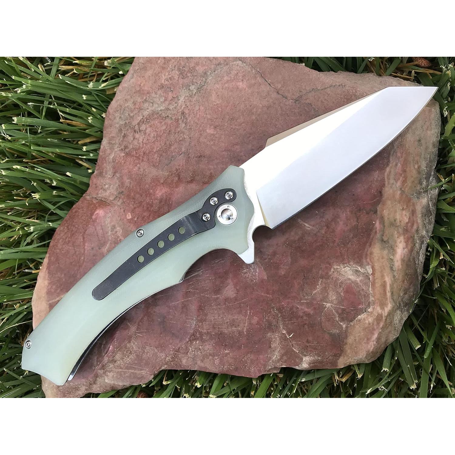 Cuchillo Plegable TACTICAL GEARZ TG Vex, Mango G10, Hoja 9Cr18MoV