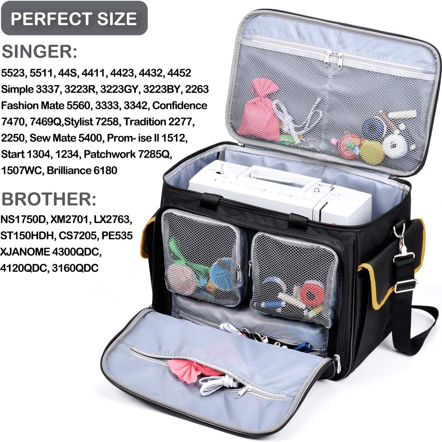 Funda para Máquina de Coser CAB55 - Bolsa de Transporte Acolchada