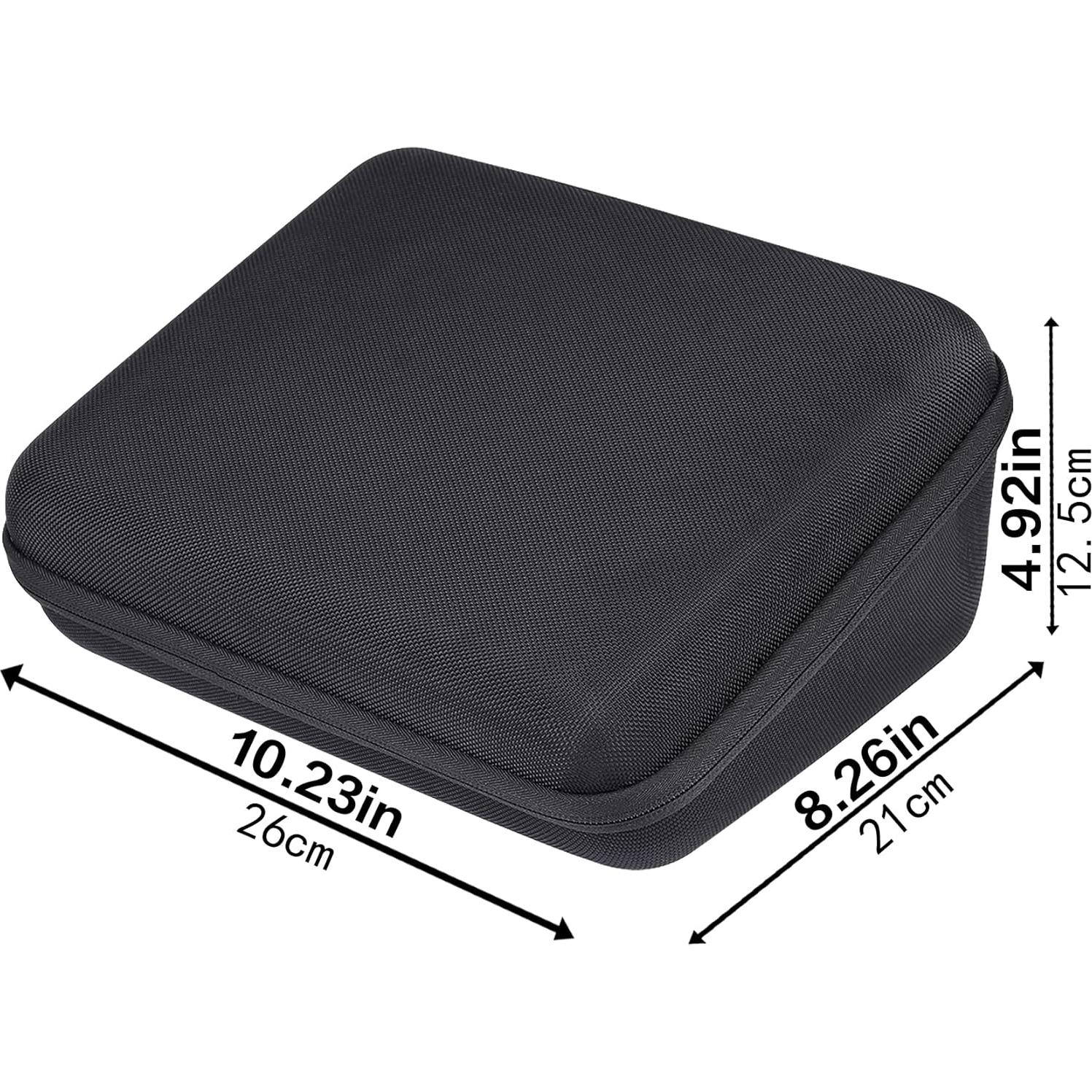 Funda Dura Khanka para Etiquetadora Brother PT-D600/610BT - Negra