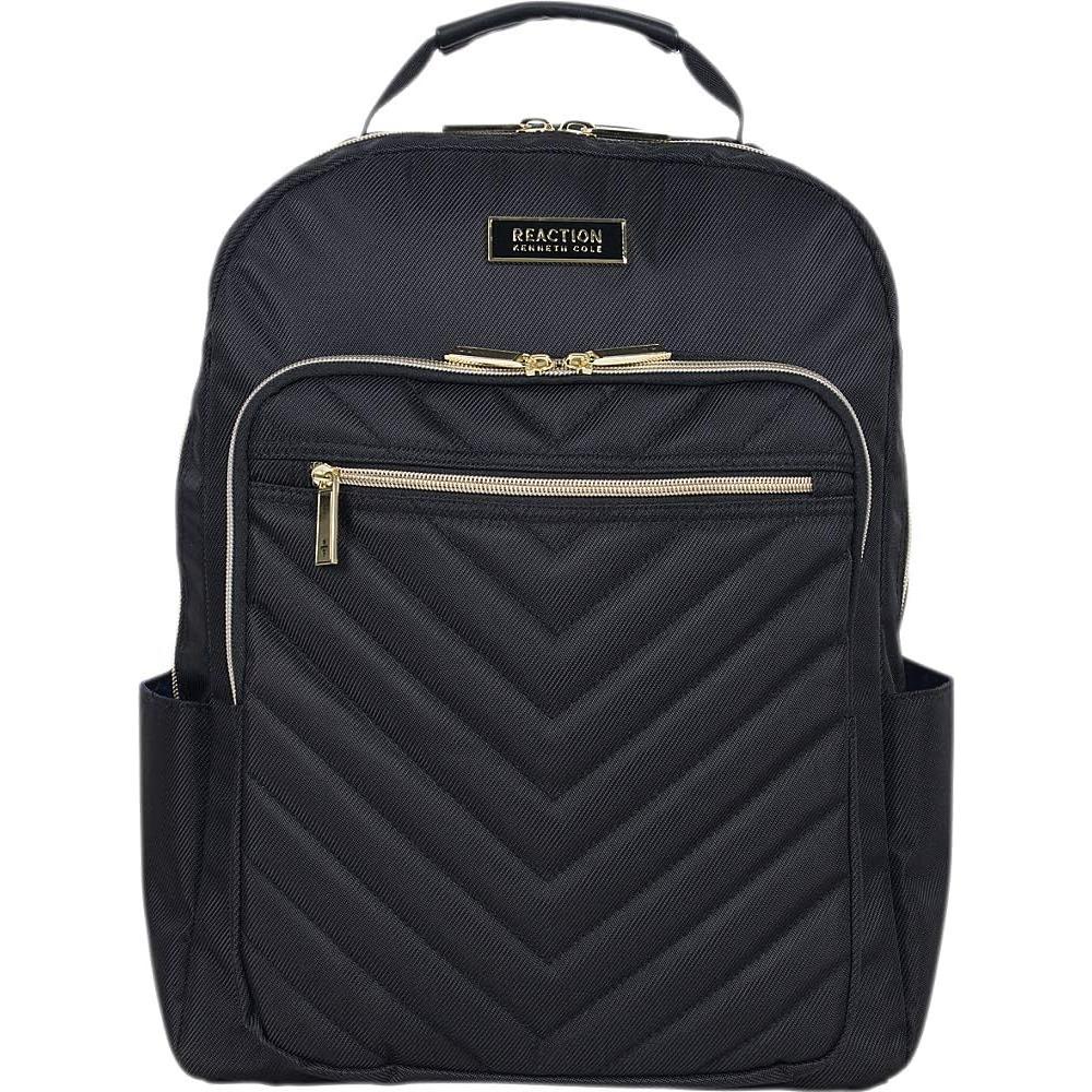 Mochila Kenneth Cole Reaction Chelsea Chevron 15" Negra
