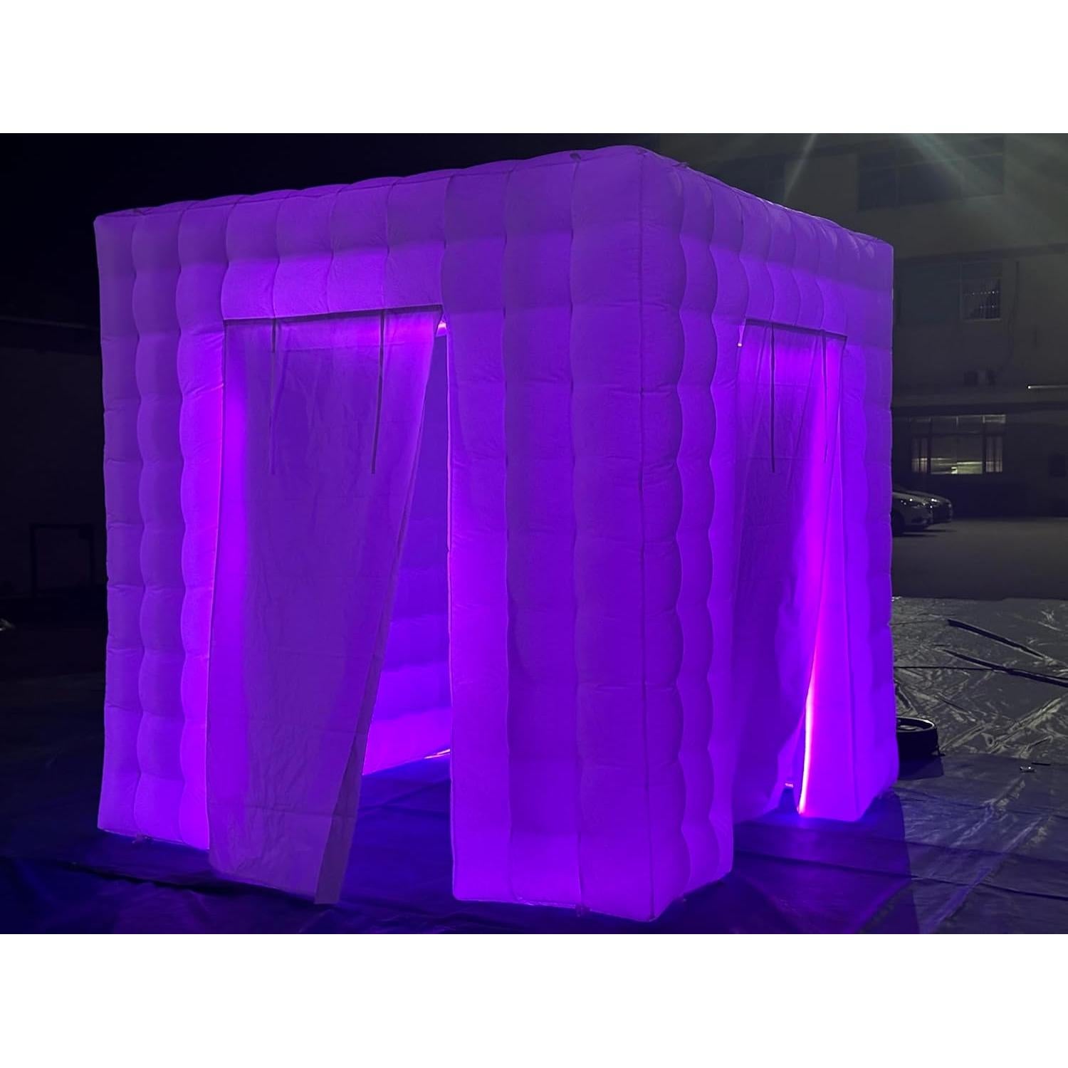 Cabina Fotográfica Inflable SAYOK 2.5x2.5m Blanca Portátil