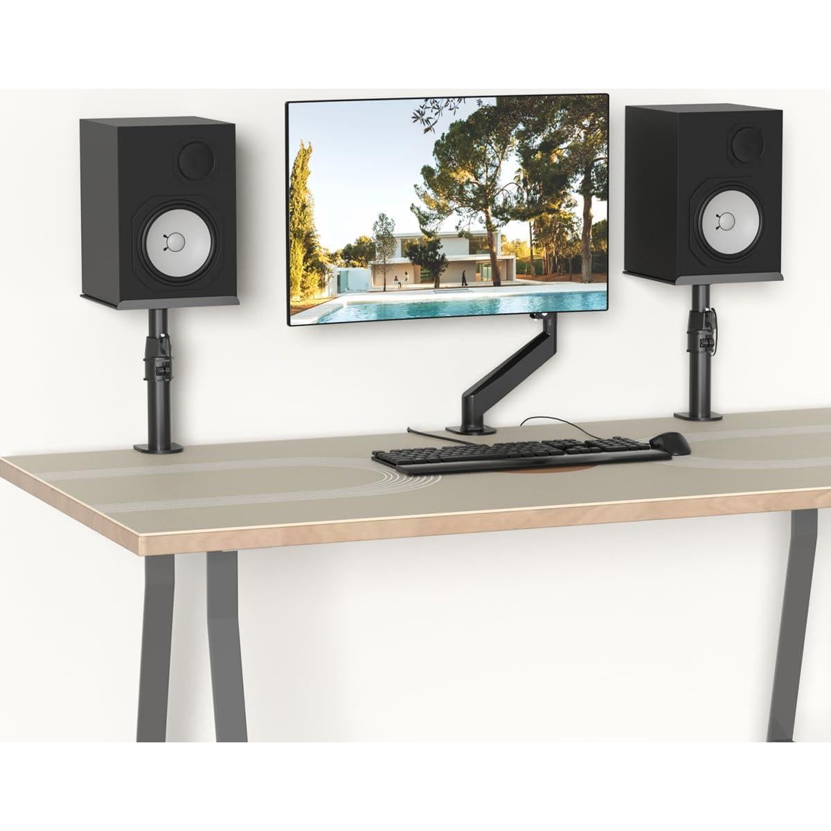 Soporte de Altavoz Ajustable Suptek SDM001 Negro - 2 Paquete