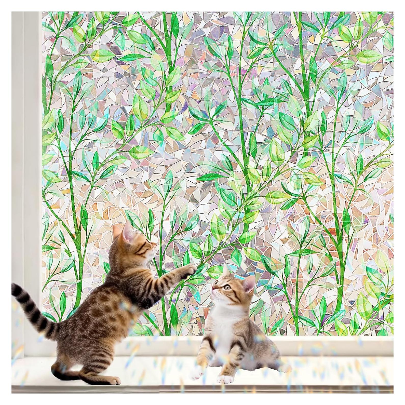 Película de Privacidad Bectosy 44.5x199.4cm Efecto Arcoíris UV