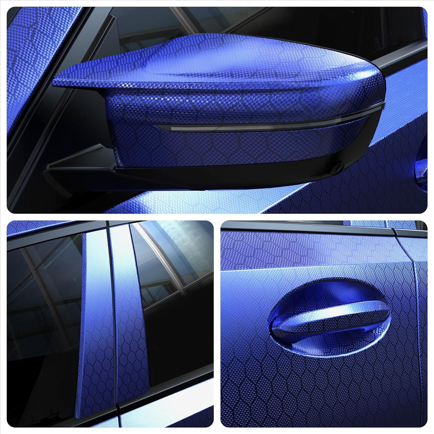 Envoltura de Vinilo Hexagonal Lypumso 0.3m x 1.5m Azul