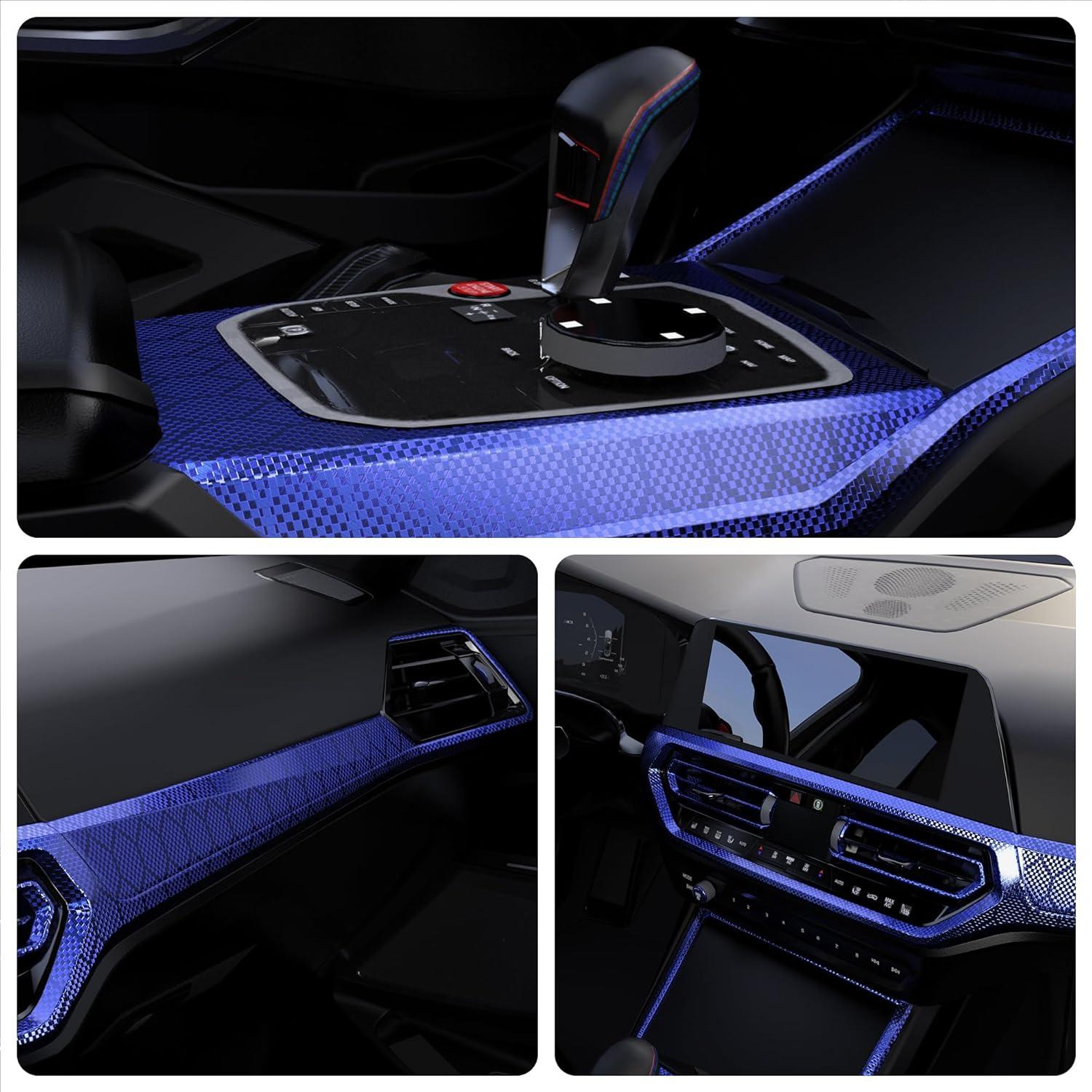 Envoltura de Vinilo Hexagonal Lypumso 0.3m x 1.5m Azul