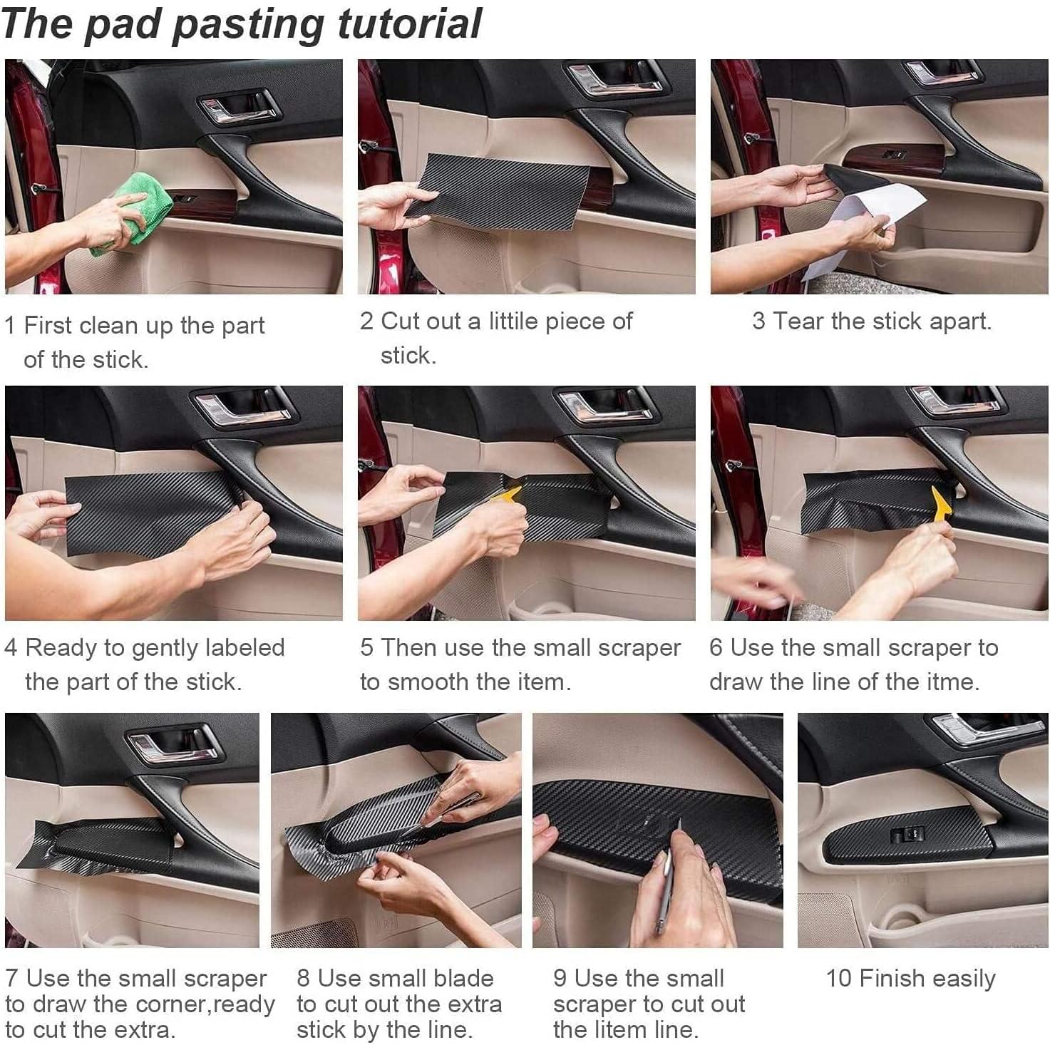 Envoltura de Vinilo Hexagonal Lypumso 0.3m x 1.5m Azul