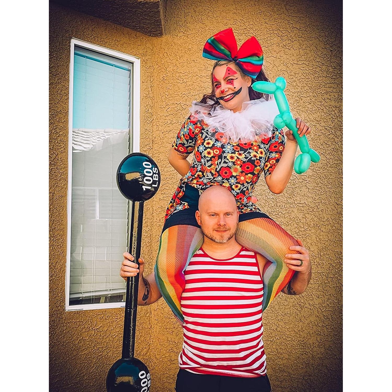 Mancuerna Inflable Gigante EVERMARKET 109 cm Decoración Fiesta