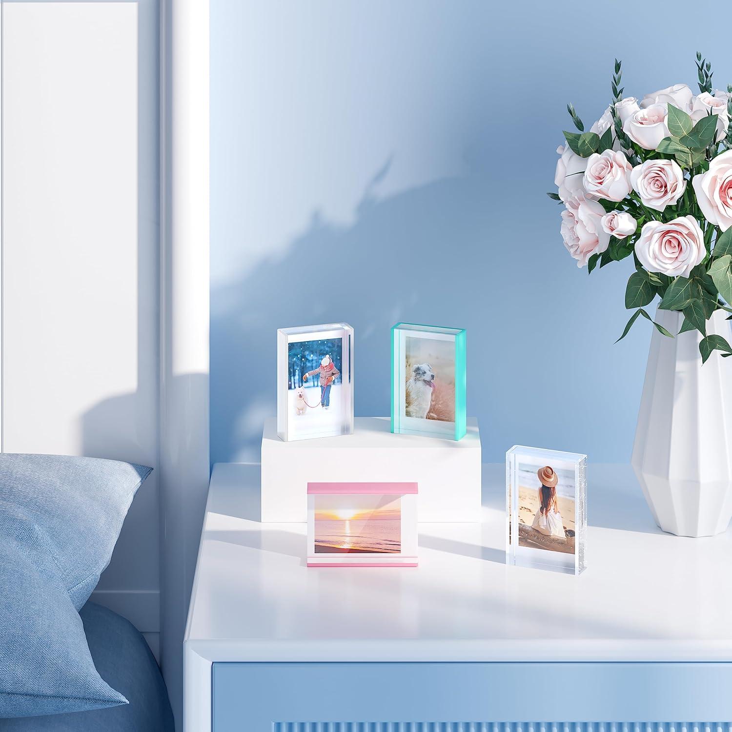 Marcos de Fotos Instax Mini Phattopa, 3 Unidades 5.3x8.6 cm