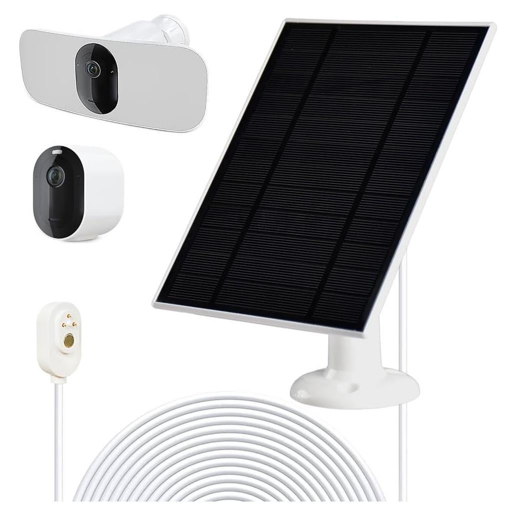 Cargador Solar KAROTTO para Cámaras Arlo Pro 5S 2K, Pro4, Pro3