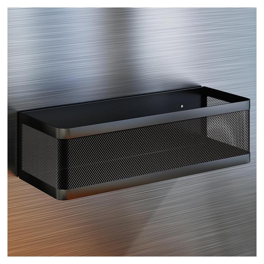 Estante Magnético para Especias WOCHUANGSI Negro 35.1x13x9.9cm