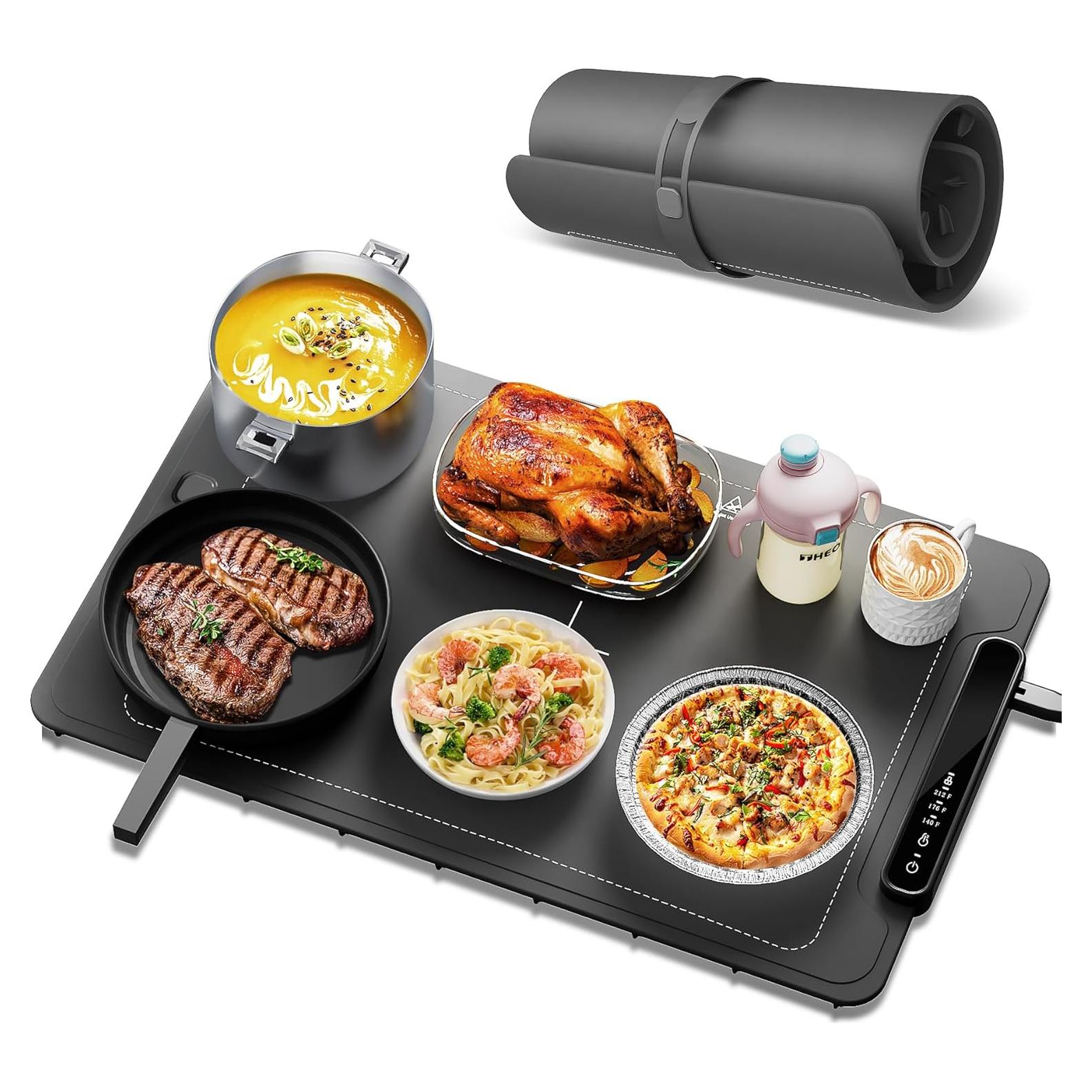 Alfombrilla Calentadora Eléctrica JQCSR 60x40cm 3 Modos Temperatura