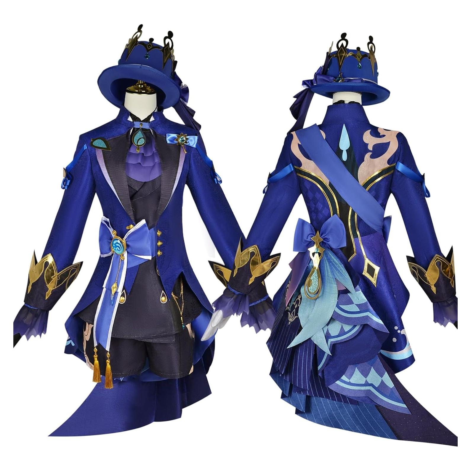 Disfraz de Cosplay Fontaine Black Furina Cos-Animefly XL