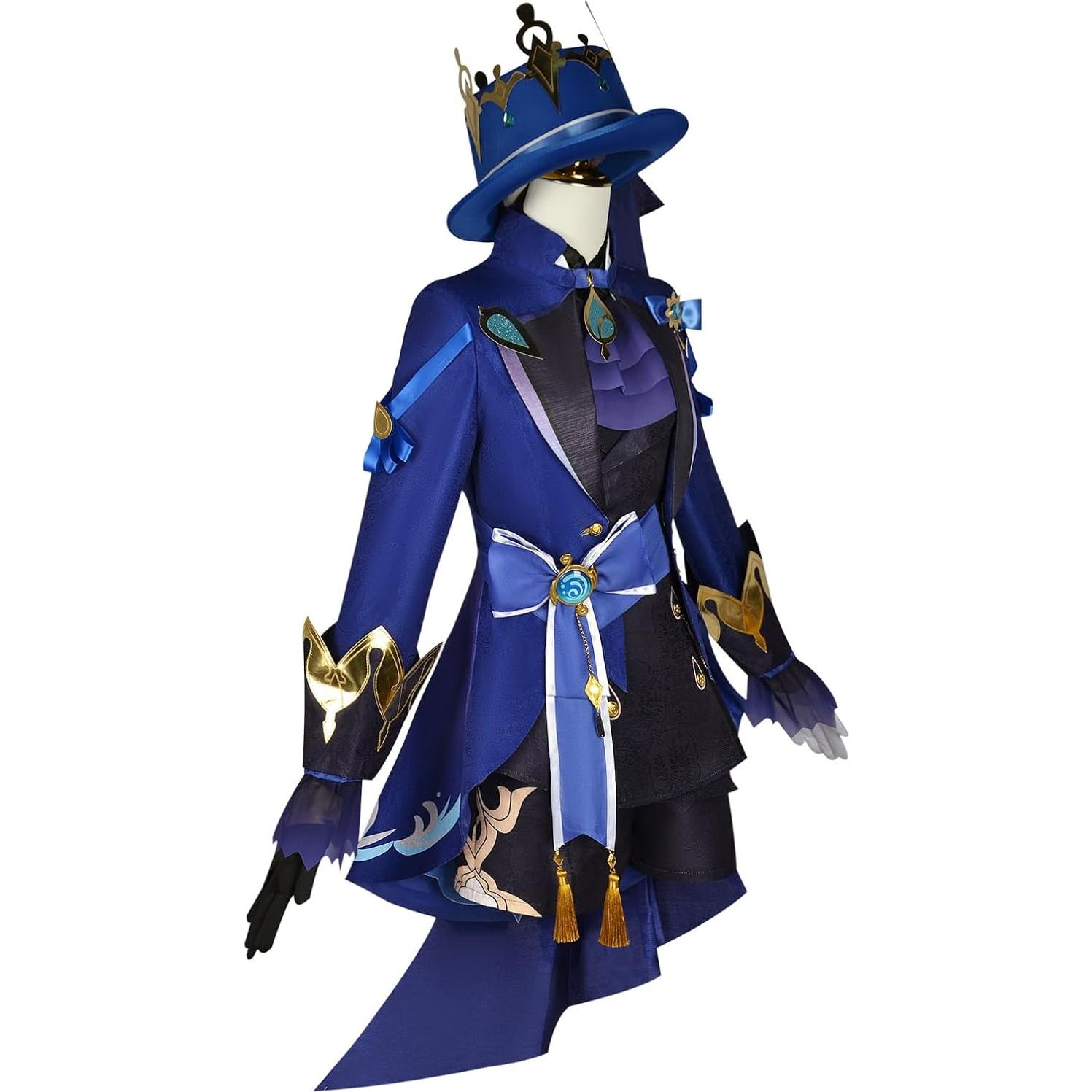 Disfraz de Cosplay Fontaine Black Furina Cos-Animefly XL