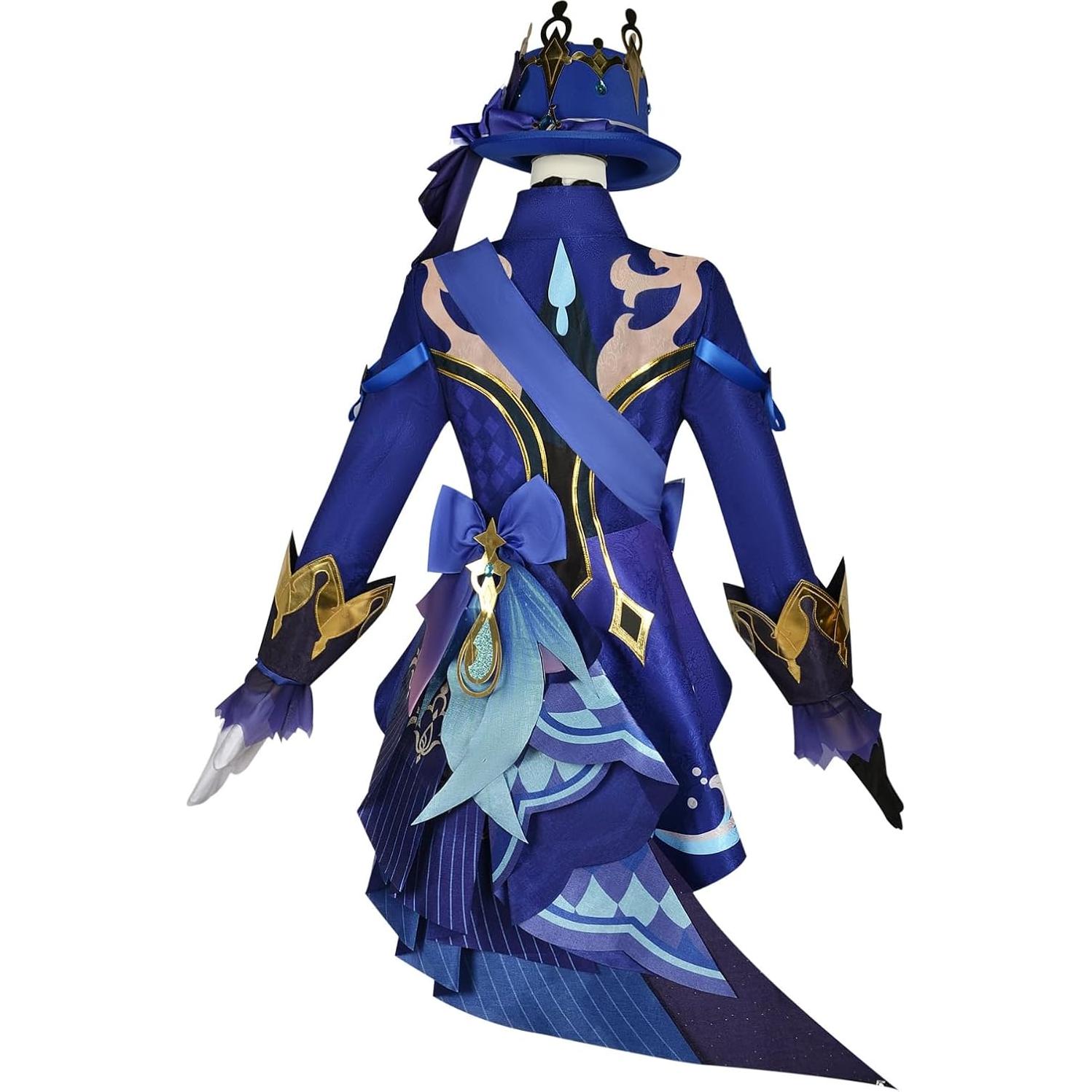 Disfraz de Cosplay Fontaine Black Furina Cos-Animefly XL