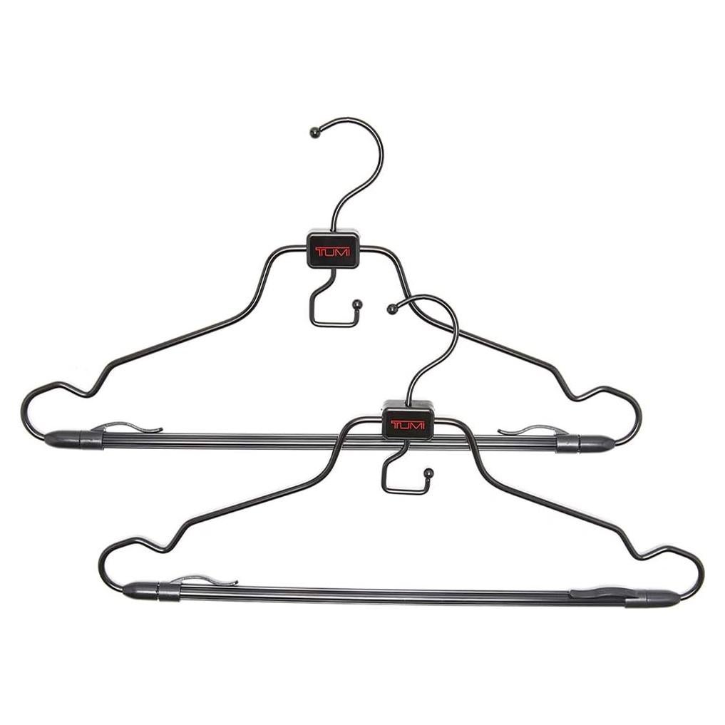 Juego de 2 Perchas de Viaje TUMI - Negro, Ahorra Espacio
