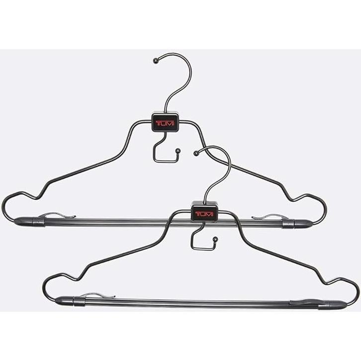 Juego de 2 Perchas de Viaje TUMI - Negro, Ahorra Espacio