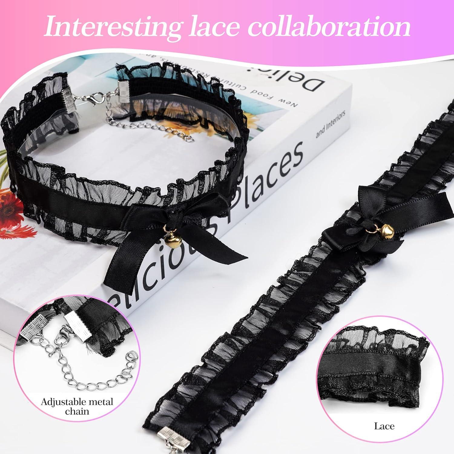 Conjunto Disfraz de Cosplay para Mujeres - Orejas y Cola Hechas a Mano