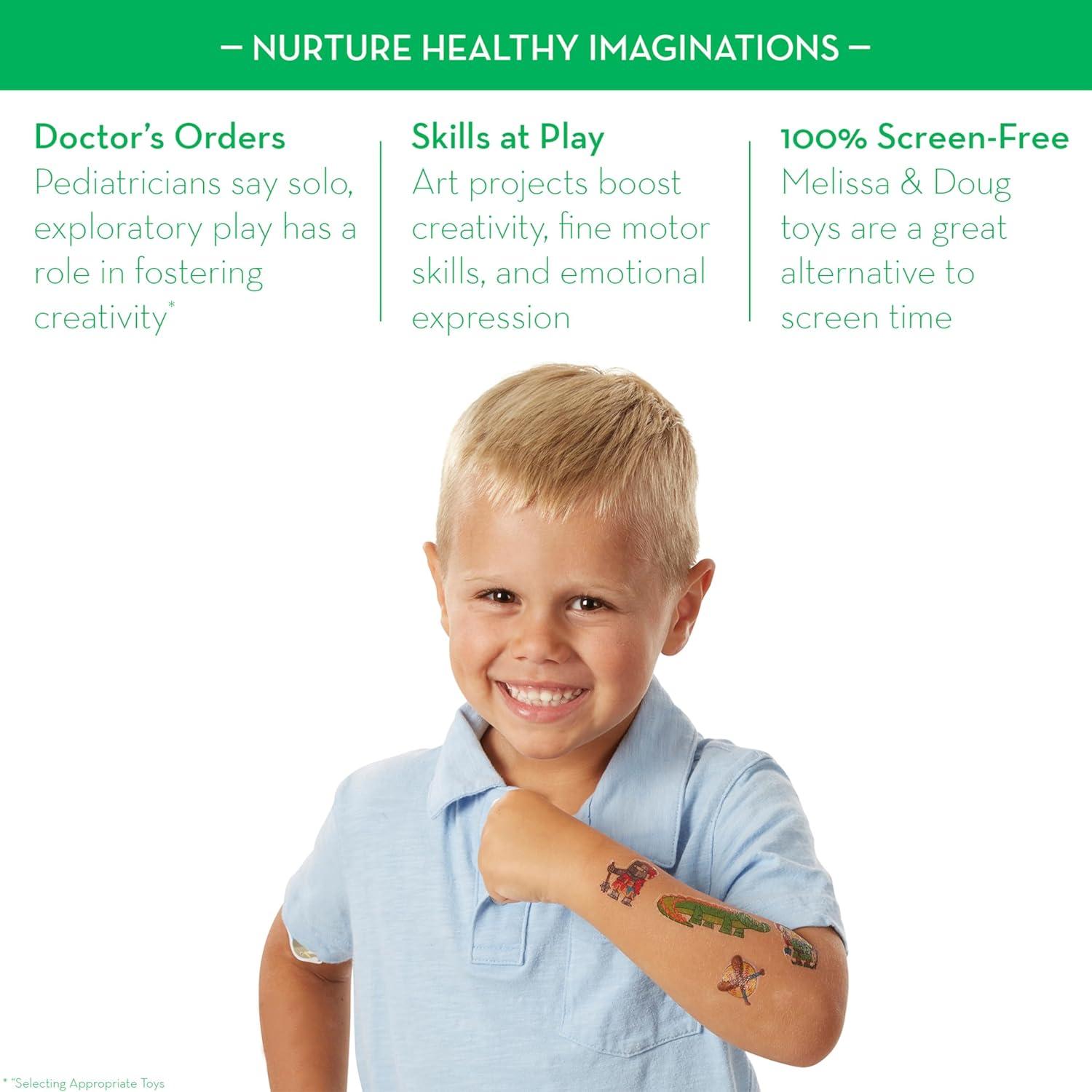 Tatuajes Temporales Melissa & Doug - Más de 100 Diseños