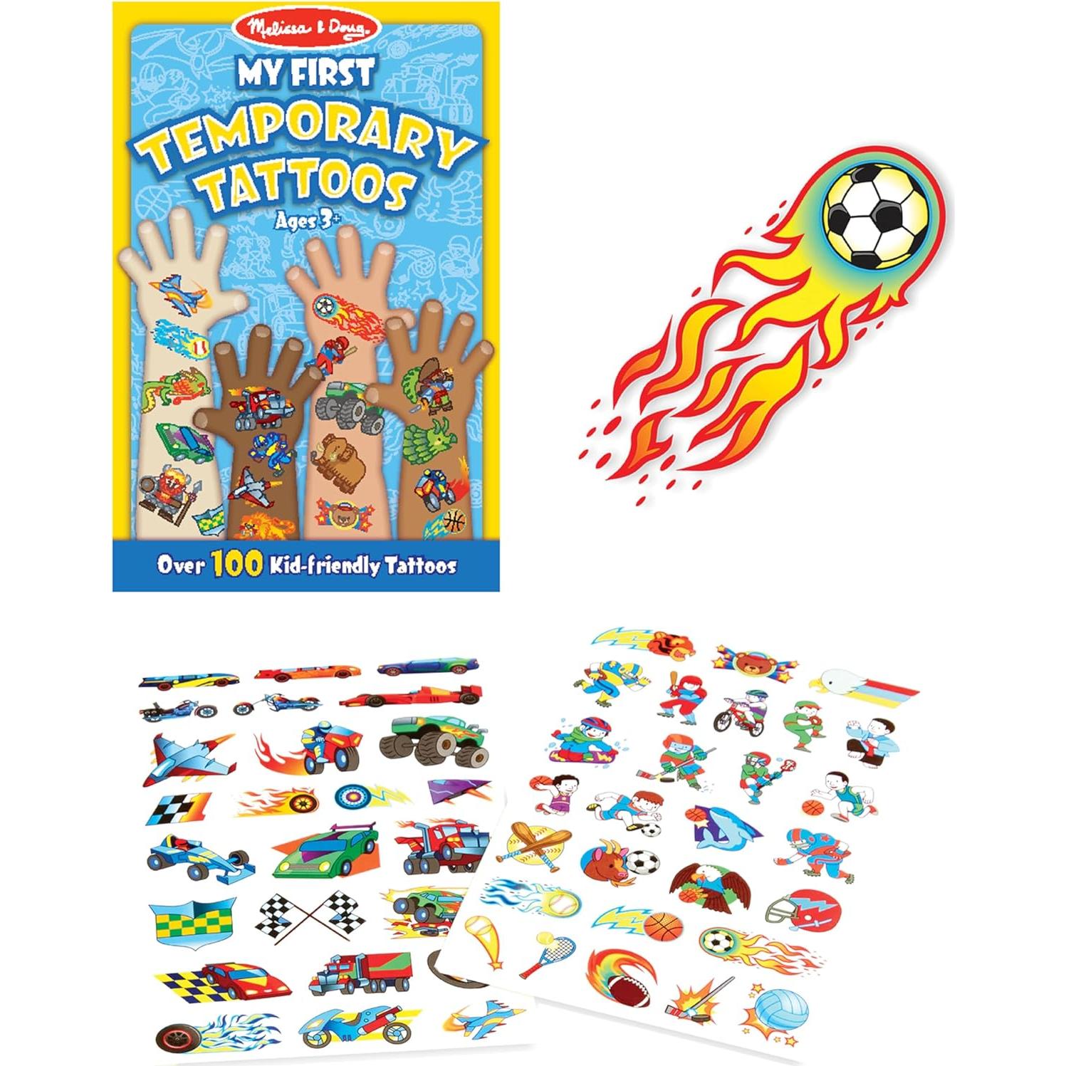 Tatuajes Temporales Melissa & Doug - Más de 100 Diseños