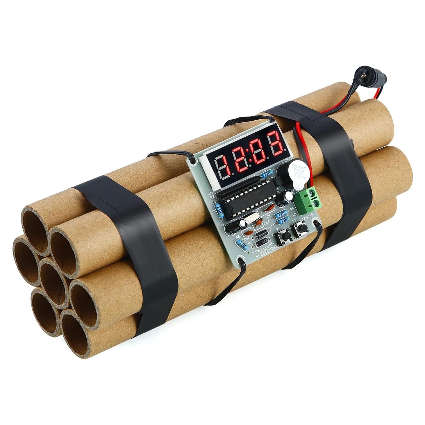 Bomba Falsa Realista WKD para Juegos de Rol y Halloween